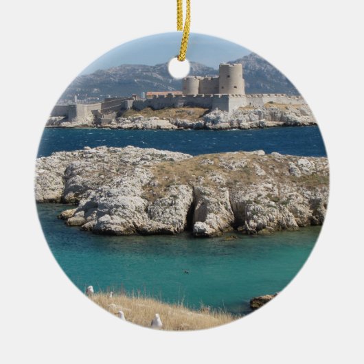 Marseille Frankrijk Keramisch Ornament (Voorkant)