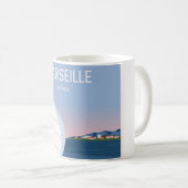 Marseille Frankrijk landschap Koffiemok (Voorkant rechts)