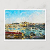 Marseille Frankrijk Mooi olieverflandschap Briefkaart (Voorkant)
