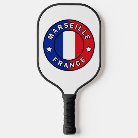 Marseille Frankrijk Pickleball Paddle (Voorkant)
