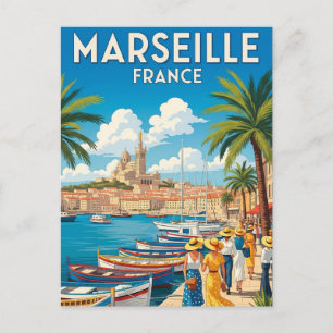  Marseille Frankrijk Reizen Briefkaart