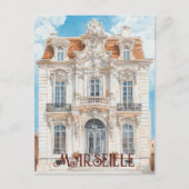 Marseille Frankrijk Reizen Briefkaart (Voorkant)