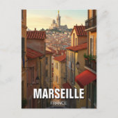 Marseille Frankrijk Reizen Briefkaart (Voorkant)