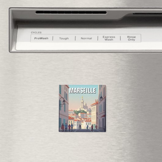 Marseille Frankrijk Reizen Magneet (Insitu (Vaatwasser))