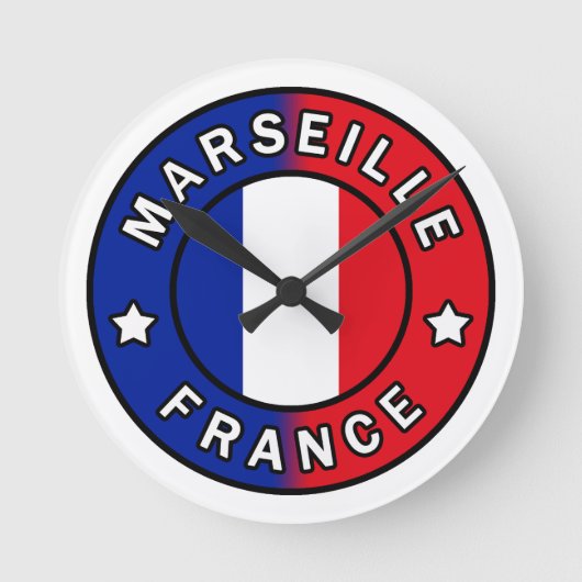 Marseille Frankrijk Ronde Klok (Voorkant)