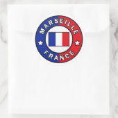Marseille Frankrijk Ronde Sticker (Tas)