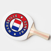 Marseille Frankrijk Tafeltennisbatje (Zijkant)