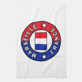 Marseille Frankrijk Theedoek (Verticaal)