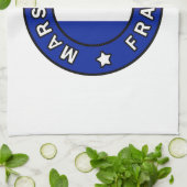 Marseille Frankrijk Theedoek (Gevouwen)