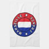 Marseille Frankrijk Theedoek (Verticaal)