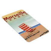 Marseille Frankrijk vintage reisposter Magneet (Rechterzijde)