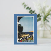 Marseille Frans reisbureau Briefkaart (Staand voorkant)