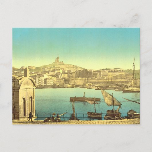Marseille Harbour I Briefkaart (Voorkant)