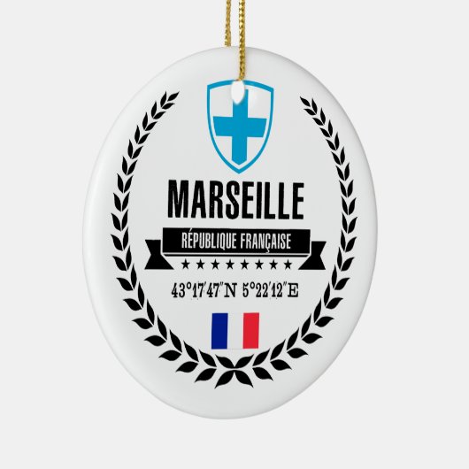 Marseille Keramisch Ornament (Rechts)