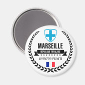 Marseille Magneet (Voorkant / Achterkant)