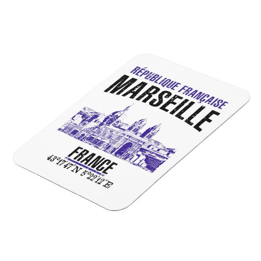 Marseille Magneet (Linkerzijde)