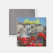 Marseille magneet (Voorkant / Achterkant)