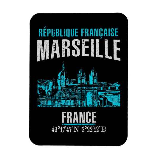 Marseille Magneet (Verticaal)