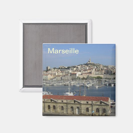 Marseille magneet (Voorkant / Achterkant)