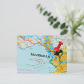 Marseille, Marseille, Frankrijk Briefkaart (Staand voorkant)