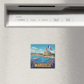 🧲 Marseille Middellandse Zee Reis Herinnering Fra Magneet (Insitu (Vaatwasser))