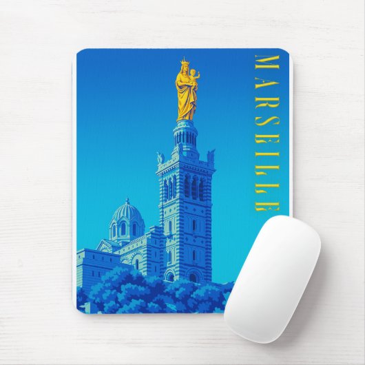 MARSEILLE Mousepad Muismat (Met muis)