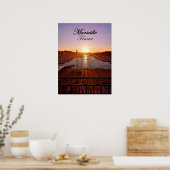 Marseille Old Port France Foto 192 Poster (Keuken)