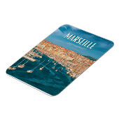 Marseille Photo Vintage Magneet (Linkerzijde)