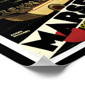 Marseille ~ Point de Depart Poster (Hoek)