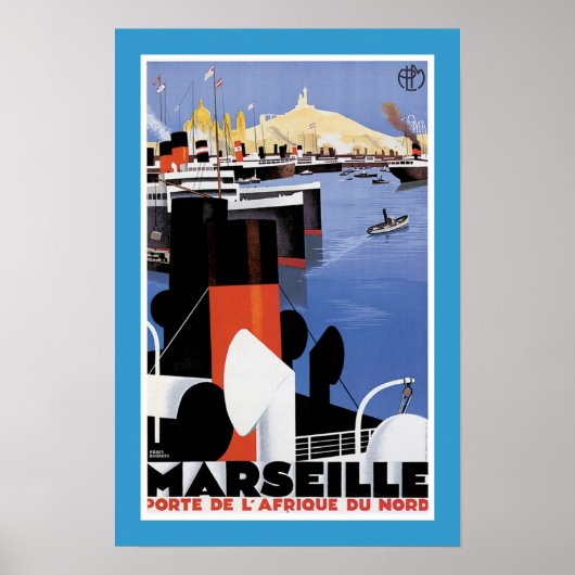 Marseille Poster (Voorkant)