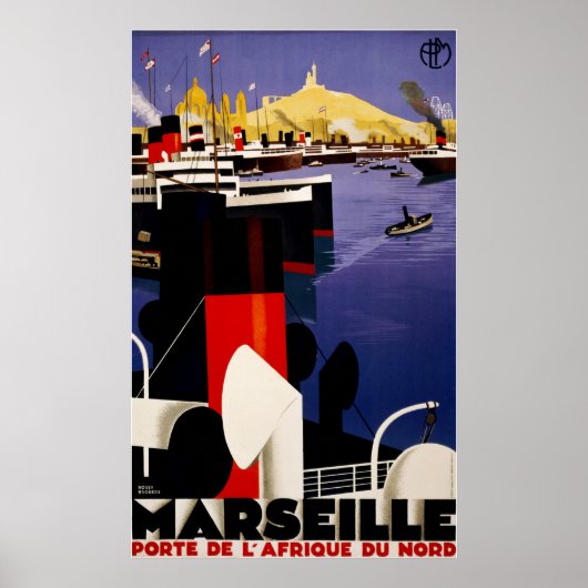 Marseille Poster (Voorkant)
