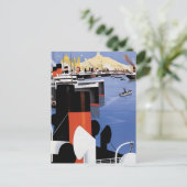 Marseille Poster Briefkaart (Staand voorkant)