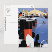 Marseille Poster Briefkaart (Voorkant / Achterkant)