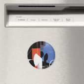 Marseille Poster Magneet (Insitu (Vaatwasser))