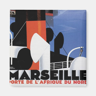 Marseille Poster Magneet