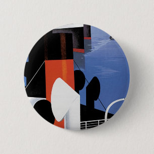 Marseille Poster Ronde Button 5,7 Cm