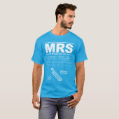 Marseille Provence Airport MRS T-shirt (Voorkant volledig)