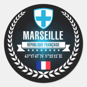 Marseille Ronde Sticker