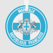 Marseille Round Emblem Ornament (achterkant)