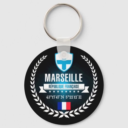 Marseille Sleutelhanger (Voorkant)