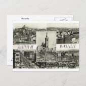 Marseille, vroege multiview briefkaart (Voorkant / Achterkant)