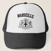 Marseille wapenschild trucker pet (Voorkant)