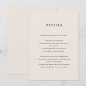 Marseille Wedding Enclosure Kaart (Voorkant / Achterkant)