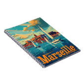 Marseille Zonneschijn: Zeilen Bliss Mediterraan Notitieboek (Rechterzijde)