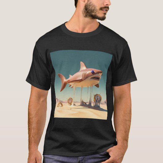 Marsepein Haai T-shirt (Voorkant)