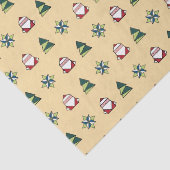 Marsepein Origami Kerstmis Tissuepapier (Detail)