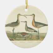 Marsh Bird Curlew Snipe Birding Keramisch Ornament (Voorkant)