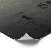 Marsh Bird op de Shore Poster (Hoek)