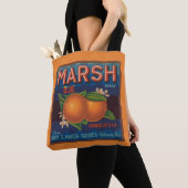 Marsh Brand | citrusetiket Tote Bag (Dichtbij)