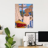 Marsh & Clouds Poster (Thuiskantoor)